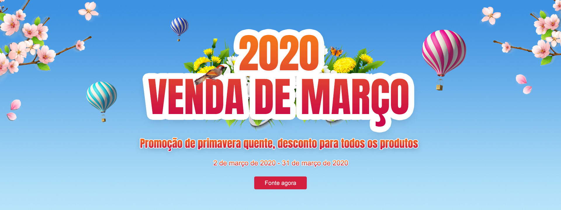 Promoção de março de 2020