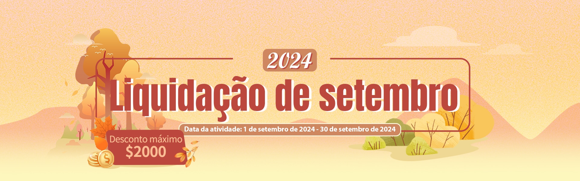 Venda de setembro de 2024