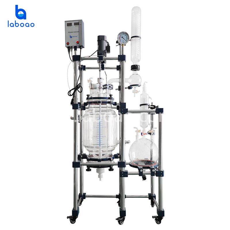 Reator de cristalização de laboratório 10L para isolados de CBD