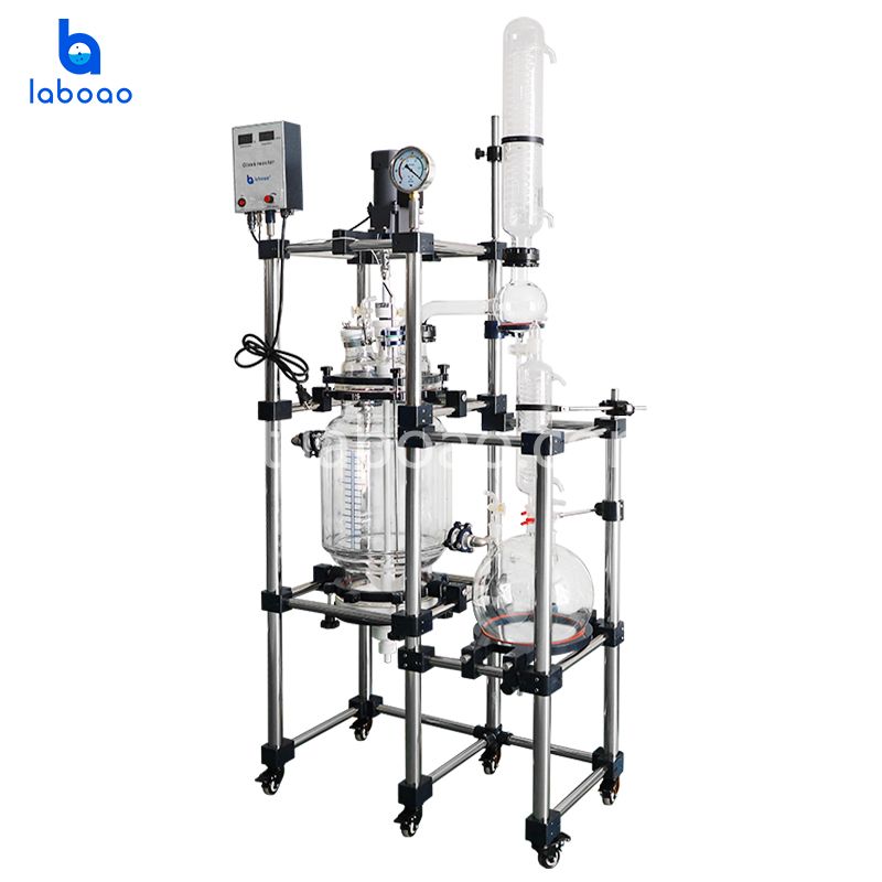 Reator de cristalização de laboratório 10L para isolados de CBD