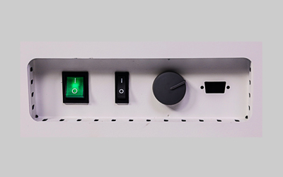 Forno Seco e Incubadora de Laboratório Série LGP Caixa de Uso Duplo detalhe - Configurações do botão multifuncional