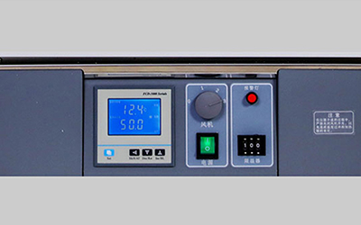 Caixa de esterilização por ar quente da série LGX detalhe - Painel de controle multifuncional