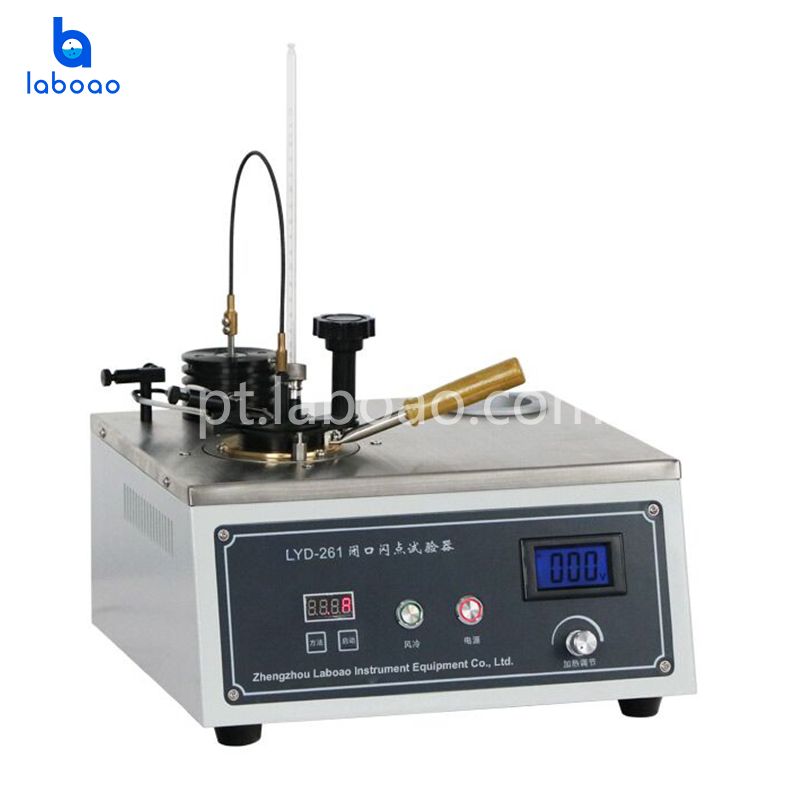 Pensky-Martens testador de ponto de inflamação de copo fechado para petróleo