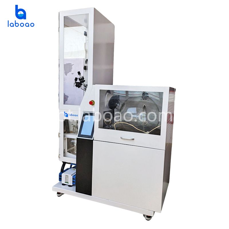 Evaporador Rotativo com Dispositivo de Proteção e Enchimento e Drenagem Automáticos