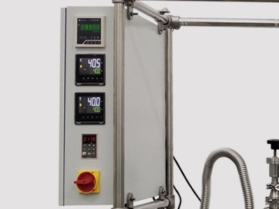 Destilação molecular do evaporador de filme limpo de caminho curto Série B detalhe - Caixa de controle de alta qualidade, a caixa de controle controla a velocidade e a temperatura, o que é conveniente para a operação.