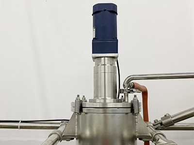 Destilação molecular do evaporador de filme limpo de caminho curto Série B detalhe - Usando selo magnético, sem vazamento, alto grau de vácuo e boa estabilidade.