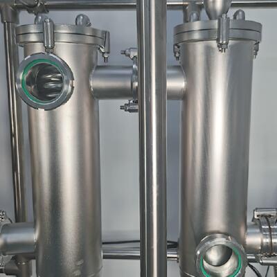Planta de destilação molecular de aço inoxidável para destilação de óleo essencial detalhe - Condensador + sistema de armadilha de frio, design de janelas, programa de processo de material fácil de observar, gás condensa mais completamente