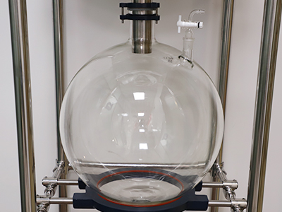 Sistema de filtração a vácuo de aço inoxidável detalhe - A garrafa de filtro de sucção de vidro adota vidro de alto borosilicato com desempenho estável